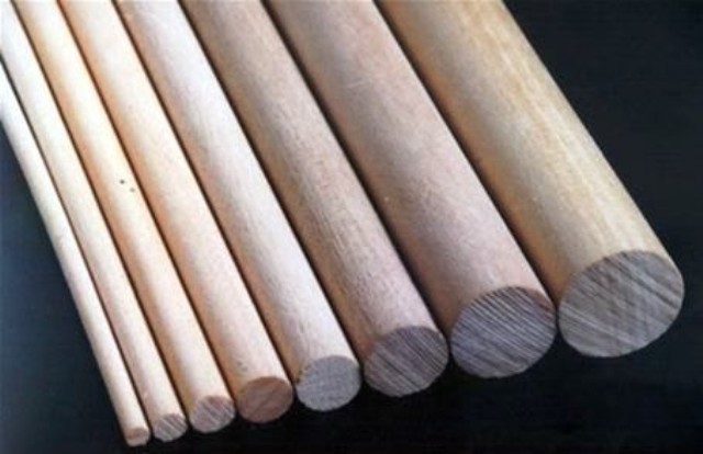 Tondino  legno ramino vari diametri lunghezze 